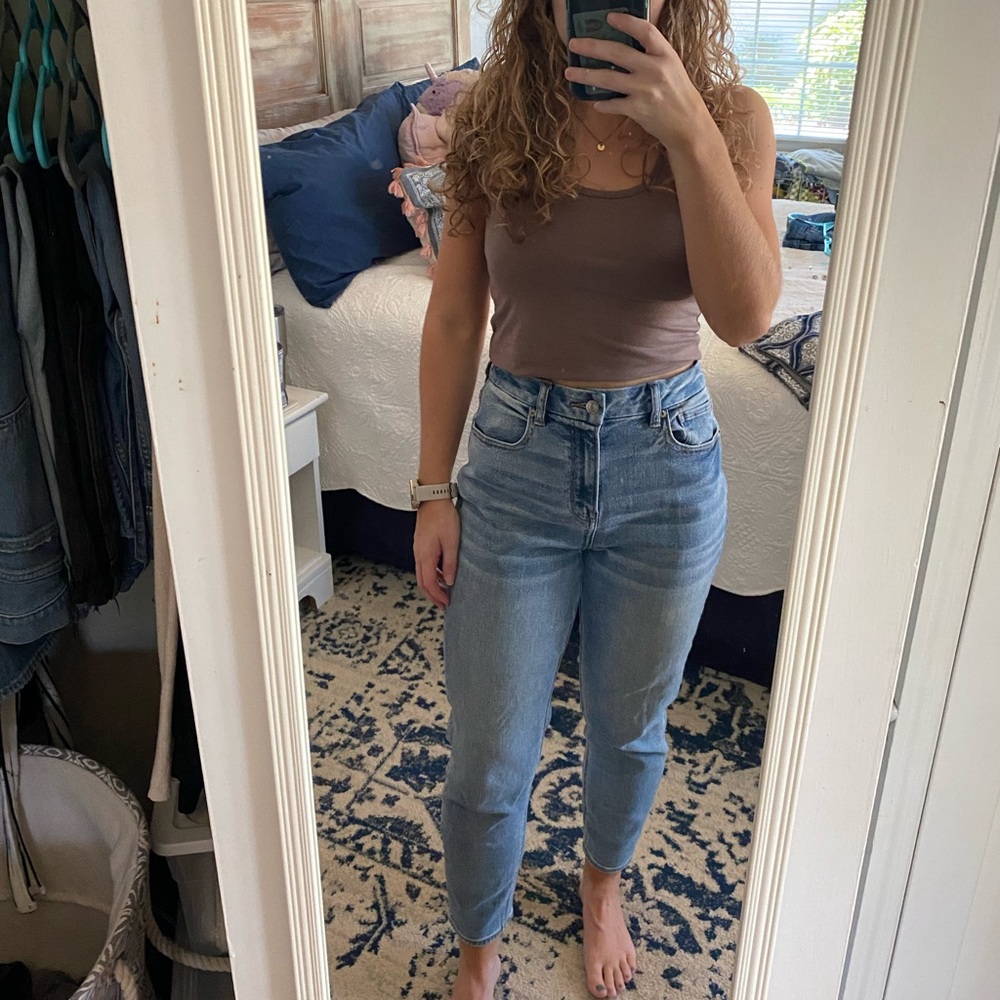 American Eagle Curvy Mom Jean